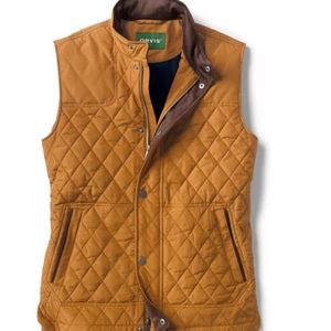 EUC.  Orvis RT7 Quilted vest dark vicuna